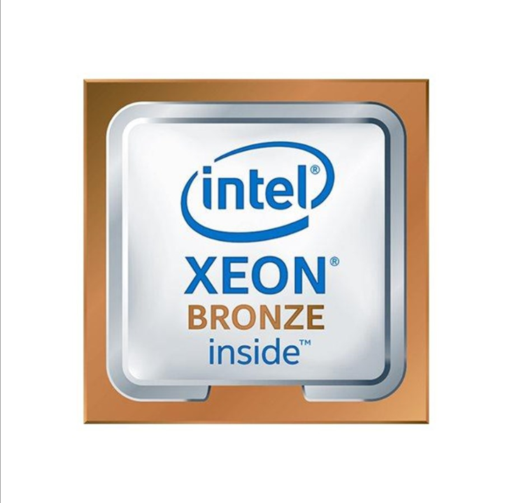 Intel Xeon Bronze 3106 / 1.7 GHz processor CPU - 8 cores - 1.7 GHz - Intel LGA3647 - Bulk (without cooler)