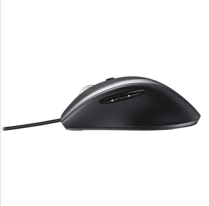 Logitech M500s Advanced Corded Mouse - Mouse - Optic - 7 Buttons - Black