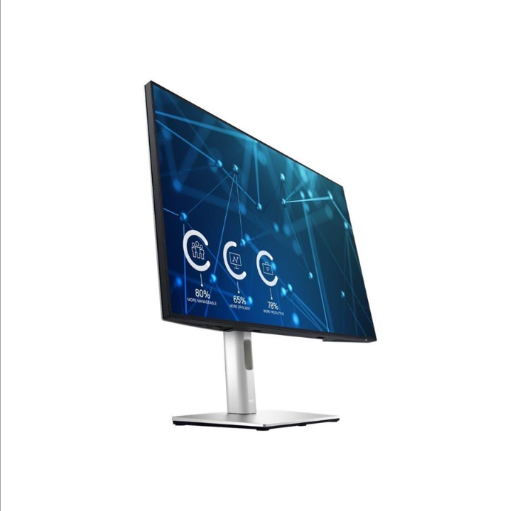 24" Dell UltraSharp U2421E - 1920x1200 (WUXGA) - IPS - 90W USB-C HUB - 5 ms - Screen