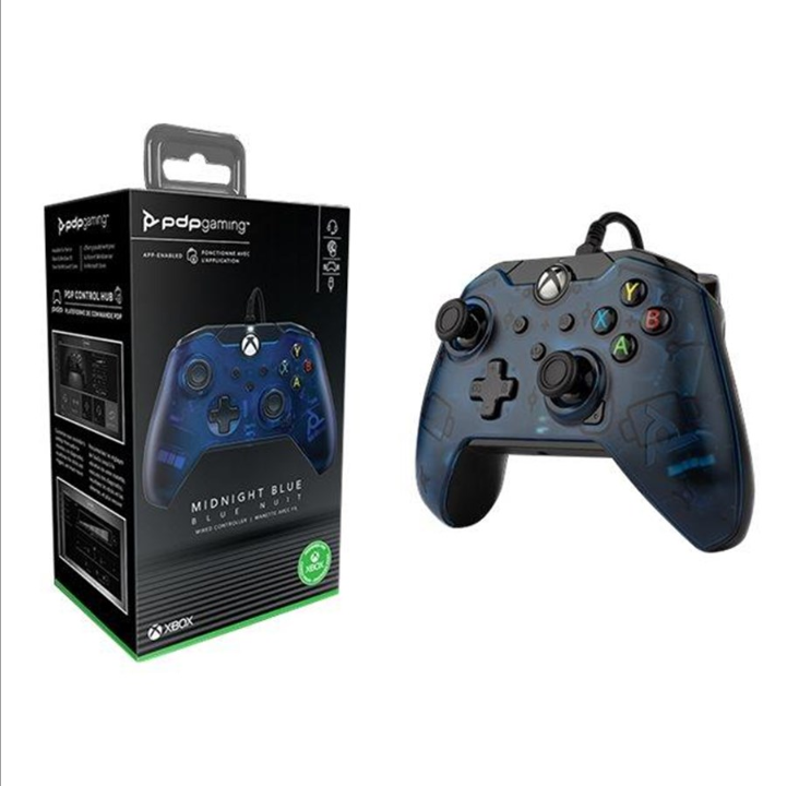PDP Wired Ctrl for Xbox Series X - Blue - Gamepad - Microsoft Xbox One