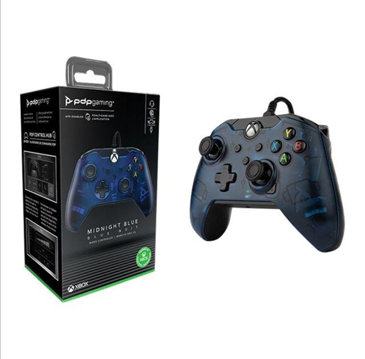 PDP Wired Ctrl لأجهزة Xbox Series X - أزرق - لوحة ألعاب - Microsoft Xbox One