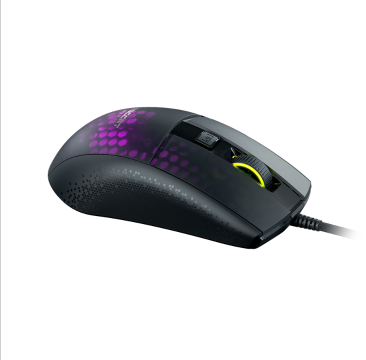 ROCCAT Burst Pro - Gaming mouse - Optic - 6 buttons - Black with RGB light