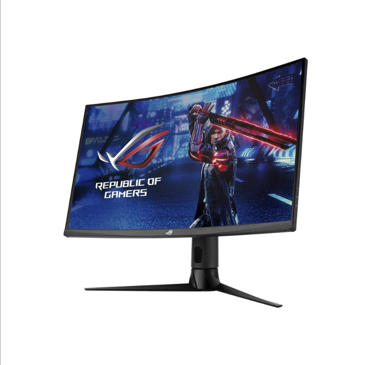 32 بوصة ASUS ROG Strix XG32VC - 2560x1440 (QHD) - 170 هرتز - VA - USB HUB &amp; KVM Switch - منحني - 1 مللي ثانية - شاشة