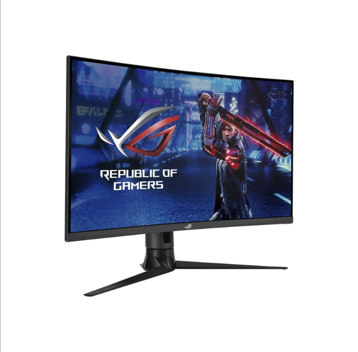 32 بوصة ASUS ROG Strix XG32VC - 2560x1440 (QHD) - 170 هرتز - VA - USB HUB &amp; KVM Switch - منحني - 1 مللي ثانية - شاشة