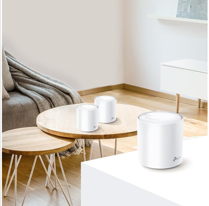 نقطة وصول شبكية TP-Link Deco X60 AX3000 Wi-Fi 6 (عبوة واحدة) - جهاز توجيه لاسلكي Wi-Fi 6