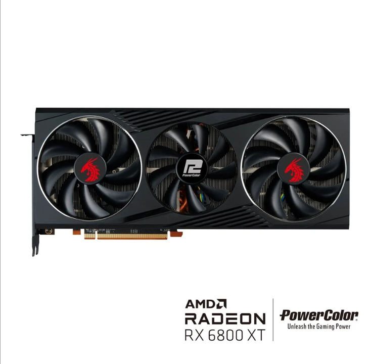 PowerColor Radeon RX 6800 XT Red Dragon - 16GB GDDR6 RAM - Graphics card *DEMO*