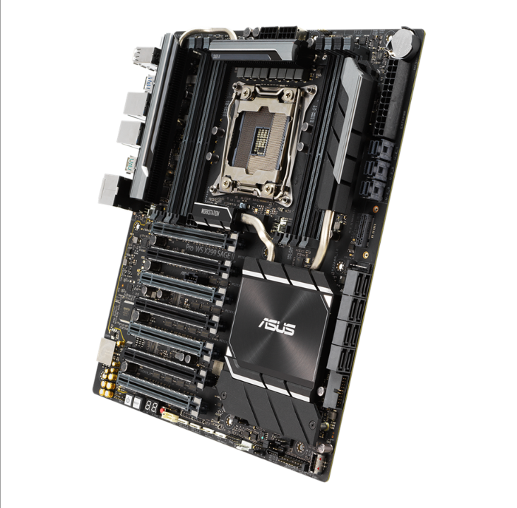 ASUS Pro WS X299 Sage II Motherboard - Intel X299 - Intel LGA2066 socket - DDR4 RAM - SSI CEB