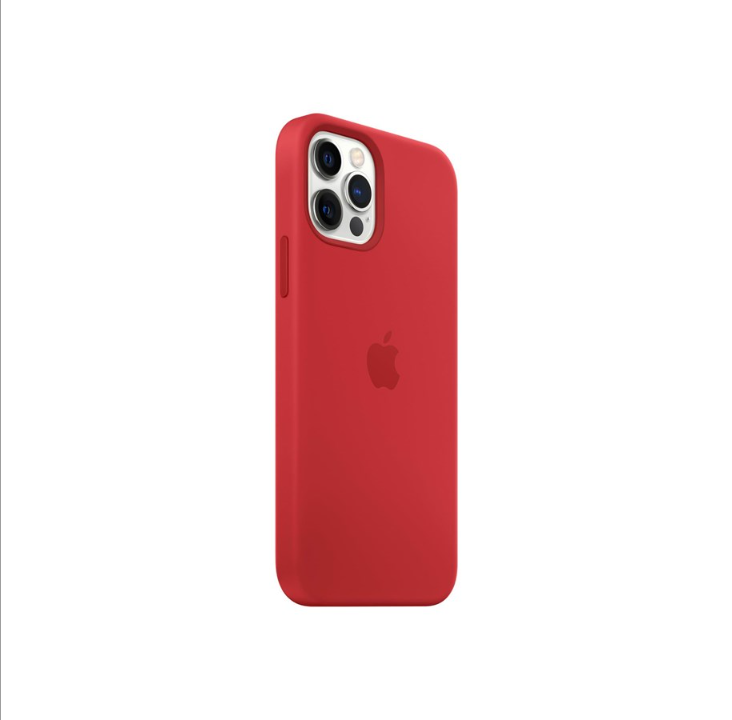 Apple iPhone 12 & 12 Pro Silicone Case w/ MagSafe - Red