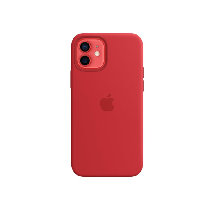 Apple iPhone 12 & 12 Pro Silicone Case w/ MagSafe - Red