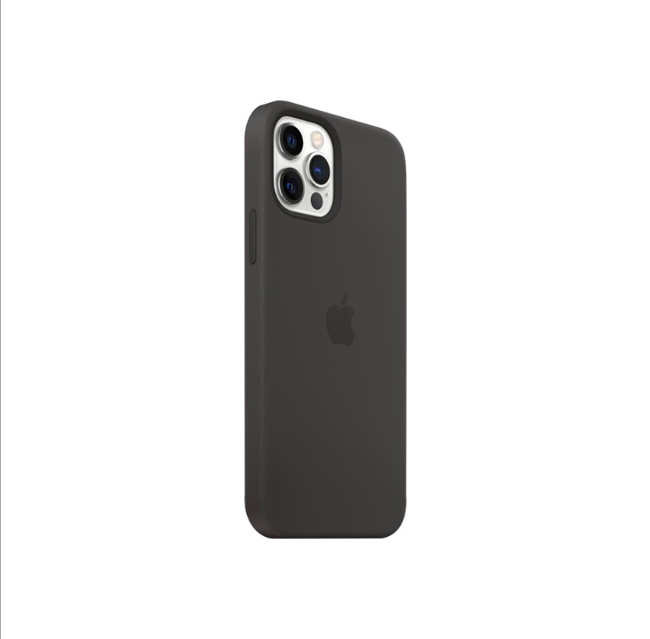 Apple iPhone 12 / 12 Pro Silicone Case with MagSafe - Black