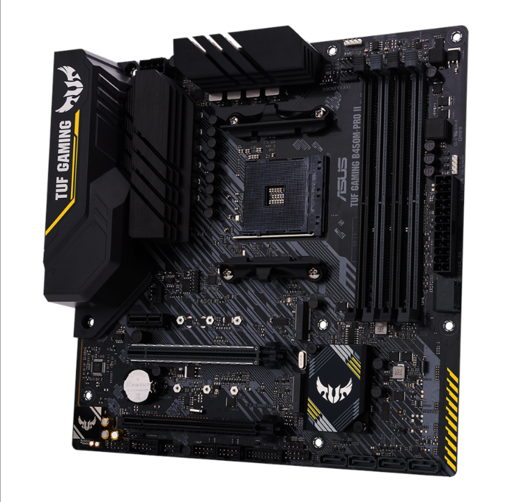 ASUS TUF GAMING B450M-PRO II Motherboard - AMD B450 - AMD AM4 socket - DDR4 RAM - Micro-ATX