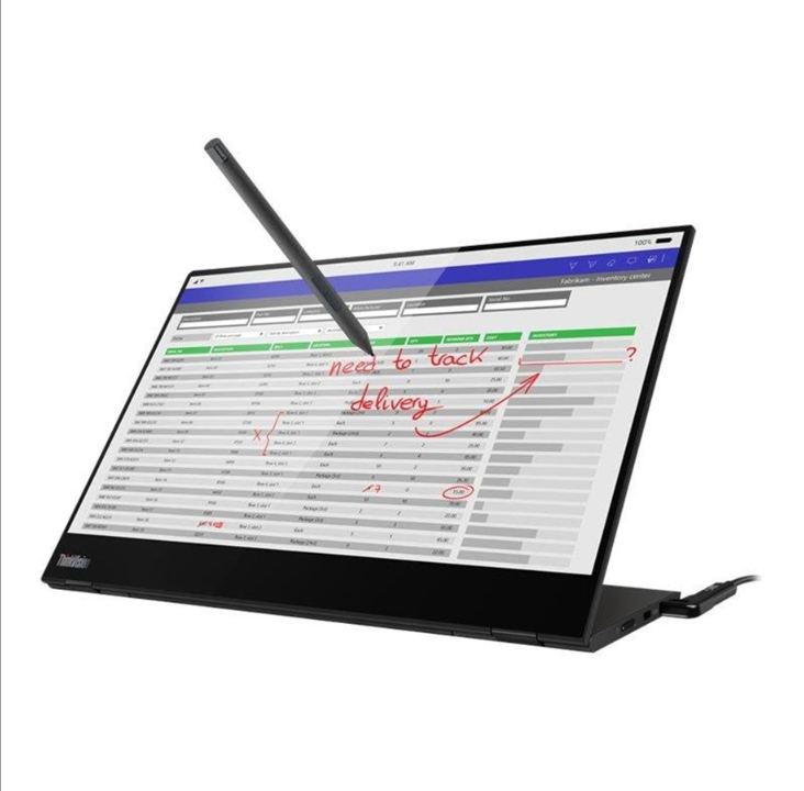 14" Lenovo ThinkVision M14t - 6 ms - Screen