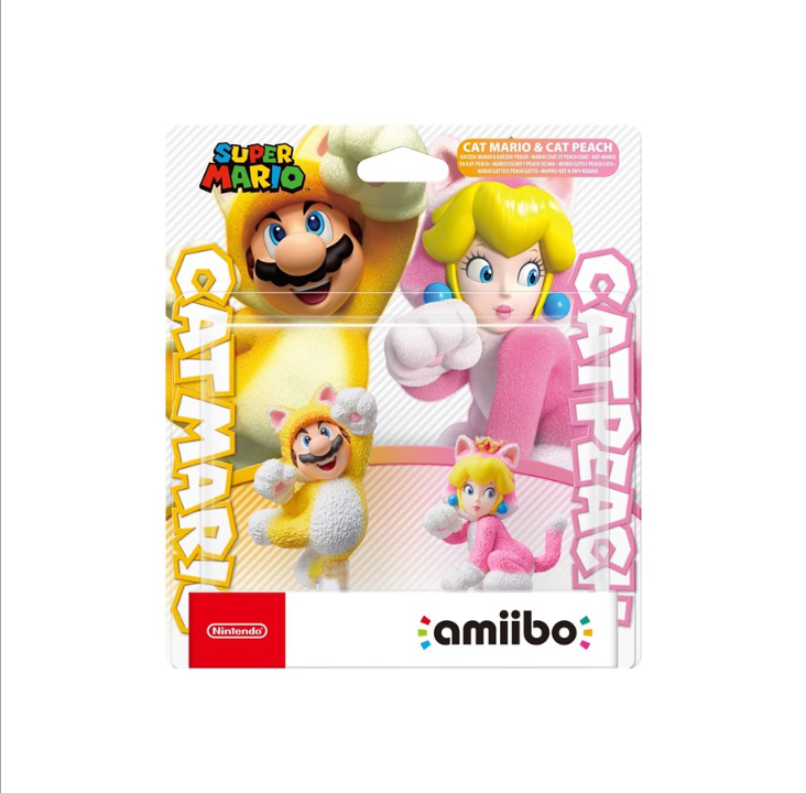 Nintendo Amiibo Cat Mario & Cat Peach (Super Mario Collection) - Accessories for game console - Nintendo Switch