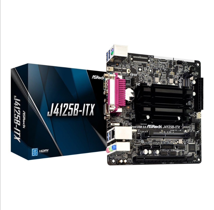 ASRock J4125B-ITX Motherboard - socket - DDR4 RAM - Mini-ITX