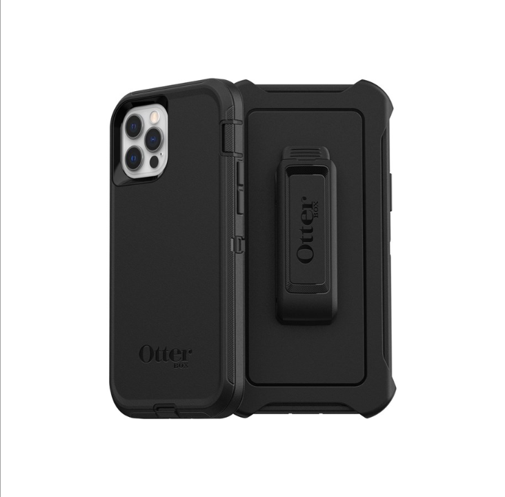 OtterBox Apple iPhone 12 / 12 Pro Defender Series - Black