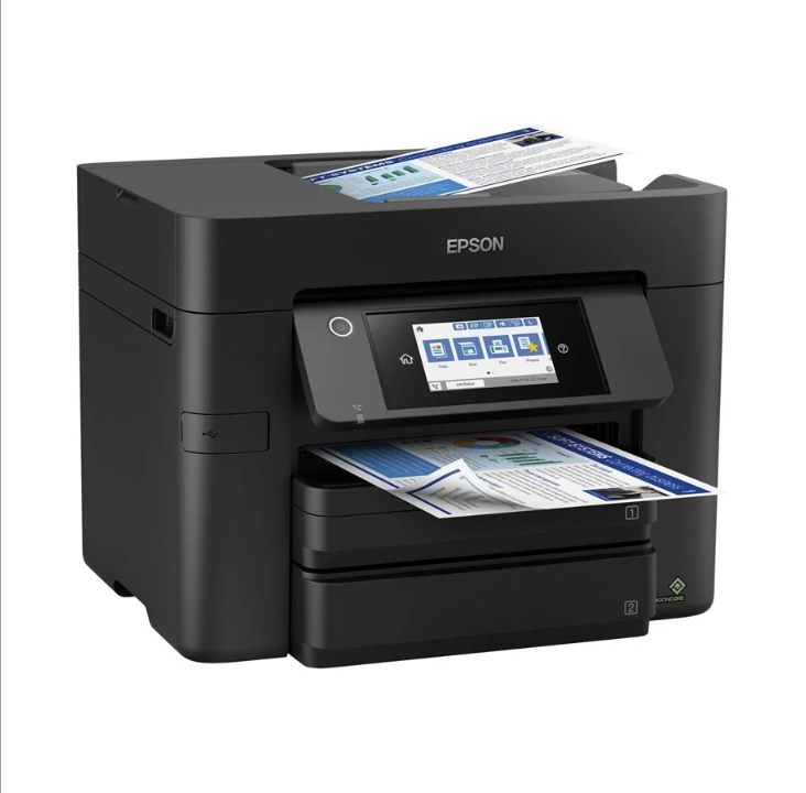 Epson WorkForce Pro WF-4830DTWF 多功能喷墨打印机，带传真 - 彩色 - 墨水 *演示*