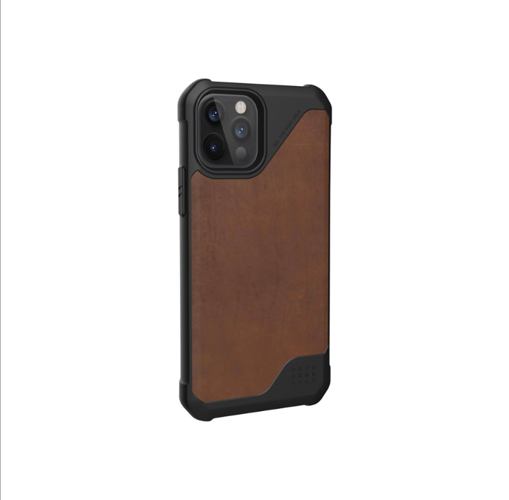 UAG Apple iPhone 12/12 Pro 5G Rugged Case Metropolis LT - Leather Brown