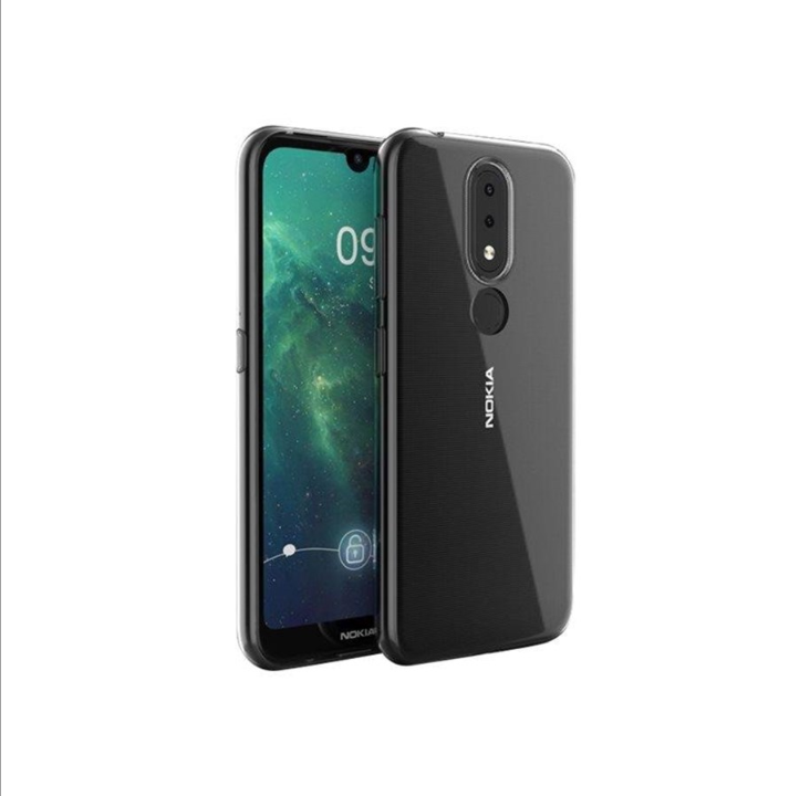 Insmat Nokia 2.4 backcover - Transparant