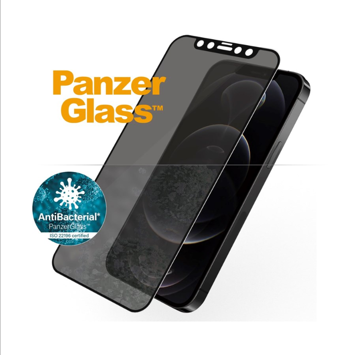 PanzerGlass 防窥屏幕保护膜 Apple iPhone 12 | 12 专业版 |边到边