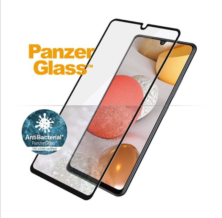 PanzerGlass Samsung Galaxy A42 AntiBacterial Case Friendly - Black