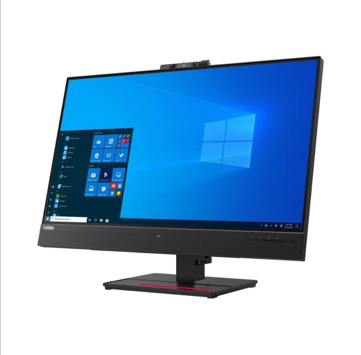 27" Lenovo ThinkVision T27hv-20 - 2560x1440 - IPS - 90W USB HUB - LAN (RJ-45) - Webcam / Speakers - 4 ms - Screen