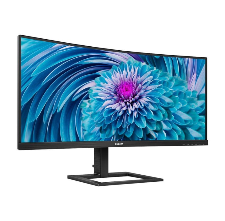 34" 飞利浦 E-Line 346E2CUAE - 3440x1440 - 100Hz - VA - 65W USB 集线器 - 弯曲 - 1 ms - 屏幕