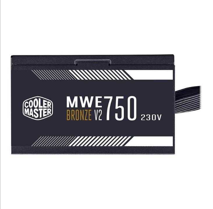 Cooler Master MWE Bronze V2 750 power supply - 750 Watt - 120 mm - 80 Plus Bronze certificate