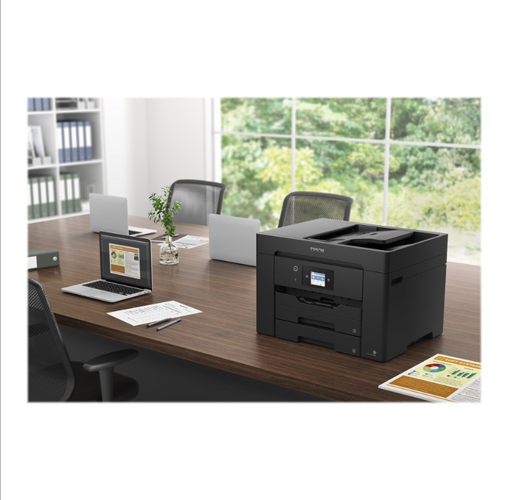 Epson WorkForce WF-7830DTWF A3 All in One Inkjet Printer Multifunction with Fax - Color - Ink