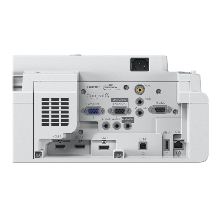 Epson Projector EB-720 - 3LCD projector - 802.11a/b/g/n/ac wireless / LAN/ Miracast - white - 1024 x 768 - 0 ANSI lumens