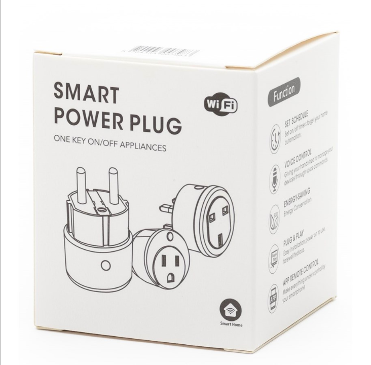 Pro WiFi Smart Plug 16A with EN concealer