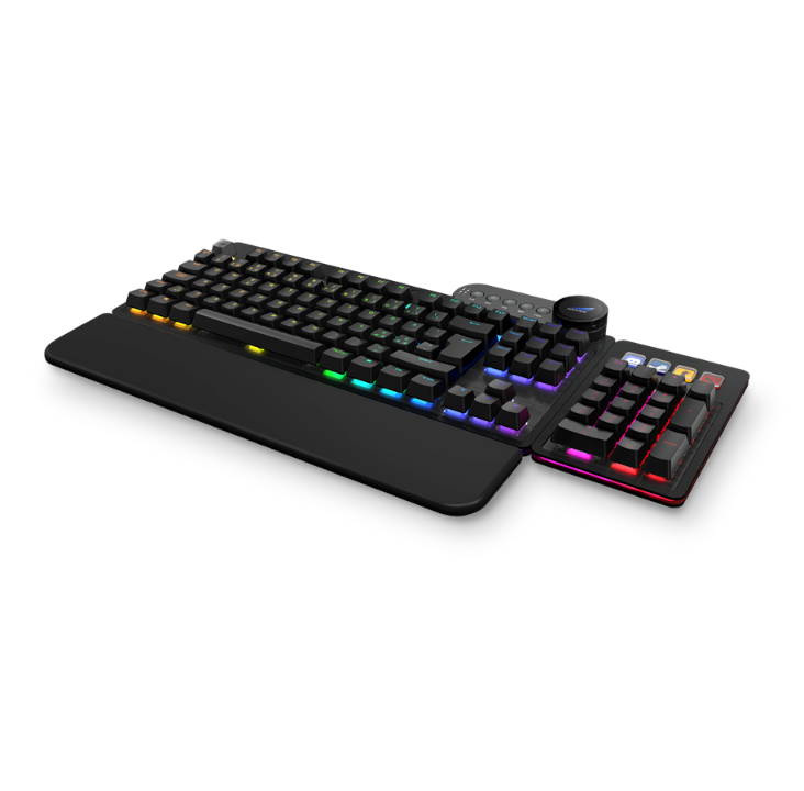 Mountain Everest Max - MX Brown - Black - Gaming Keyboard - Black