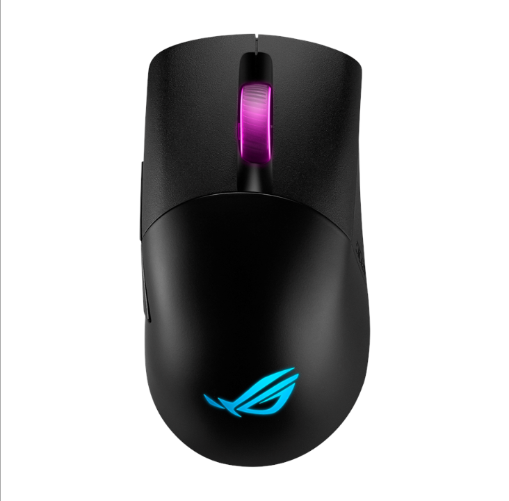 ASUS ROG KERIS Wireless - ماوس ألعاب - بصري - 5 أزرار - أسود مع ضوء RGB