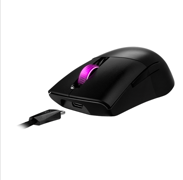 ASUS ROG KERIS Wireless - Gaming mouse - Optic - 5 buttons - Black with RGB light