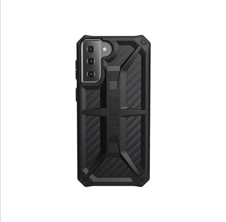 UAG Samsung Galaxy S21+ 5G Rugged Case Monarch - Carbon Fiber