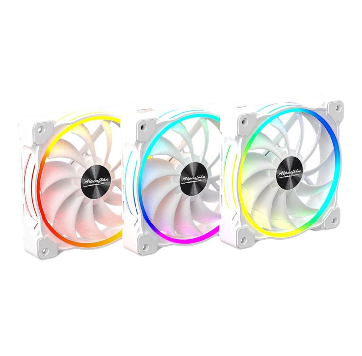 Alpenf?hn Wing Boost 3 ARGB High Speed - Chassis fan - 120mm - White