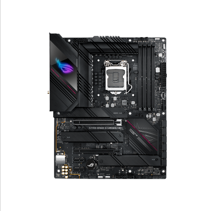 ASUS ROG STRIX B560-E GAMING WIFI Motherboard - Intel B560 - Intel LGA1200 socket - DDR4 RAM - ATX