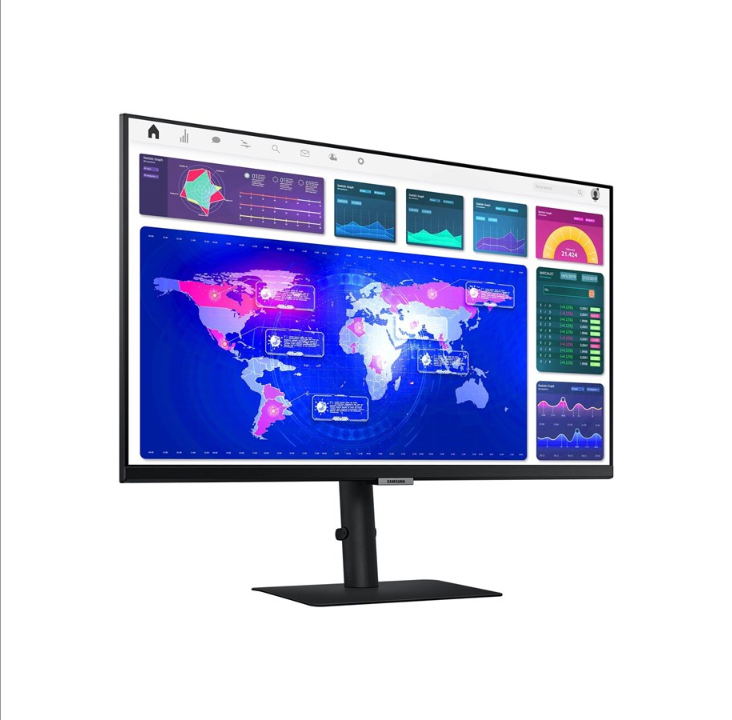 27" Samsung S60UA QHD 75Hz USB 90W Hub LAN - 5 ms - Screen