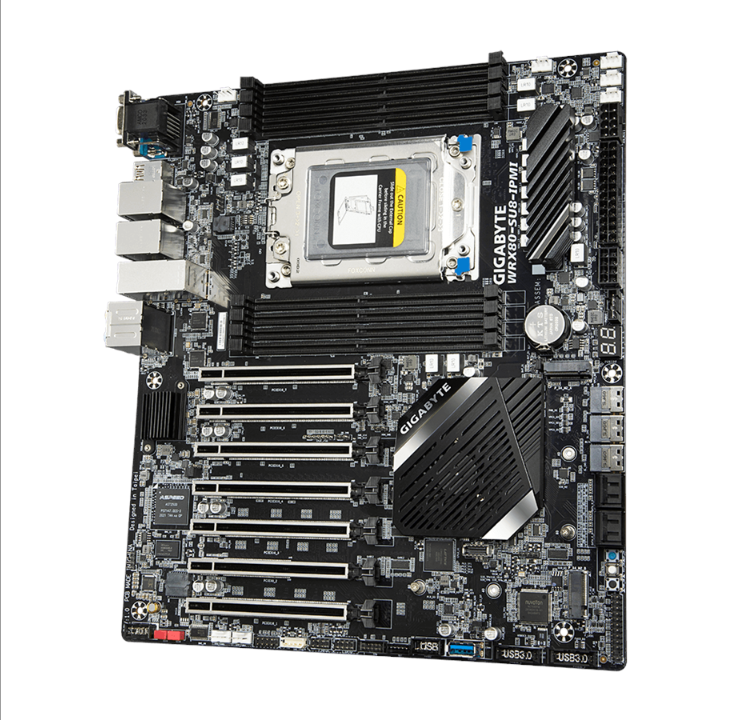 GIGABYTE WRX80-SU8-IPMI Motherboard - AMD WRX80 - AMD sWRX8 socket - DDR3 RAM - ATX