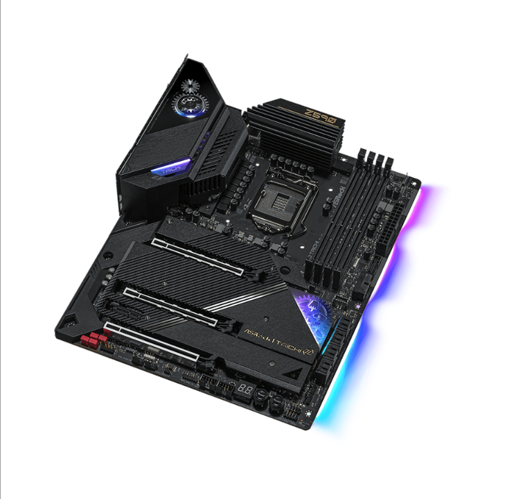 اللوحة الأم ASRock Z590 Taichi - Intel Z590 - مقبس Intel LGA1200 - ذاكرة الوصول العشوائي DDR4 - ATX