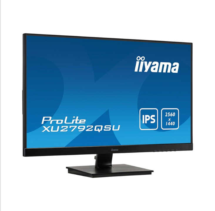 27" iiyama ProLite XU2792QSU-B1 QHD 70Hz USB Hub Speakers - 5 ms - Screen