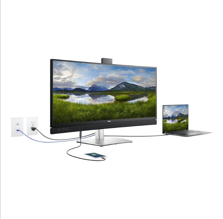 Dell C3422WE - 3440x1440 (WQHD) - IPS - 90W USB-C HUB - شاشة