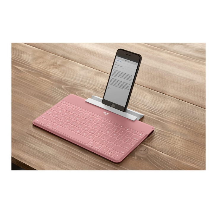 Logitech Keys-To-Go - Keyboard - Dutch/English - Pink