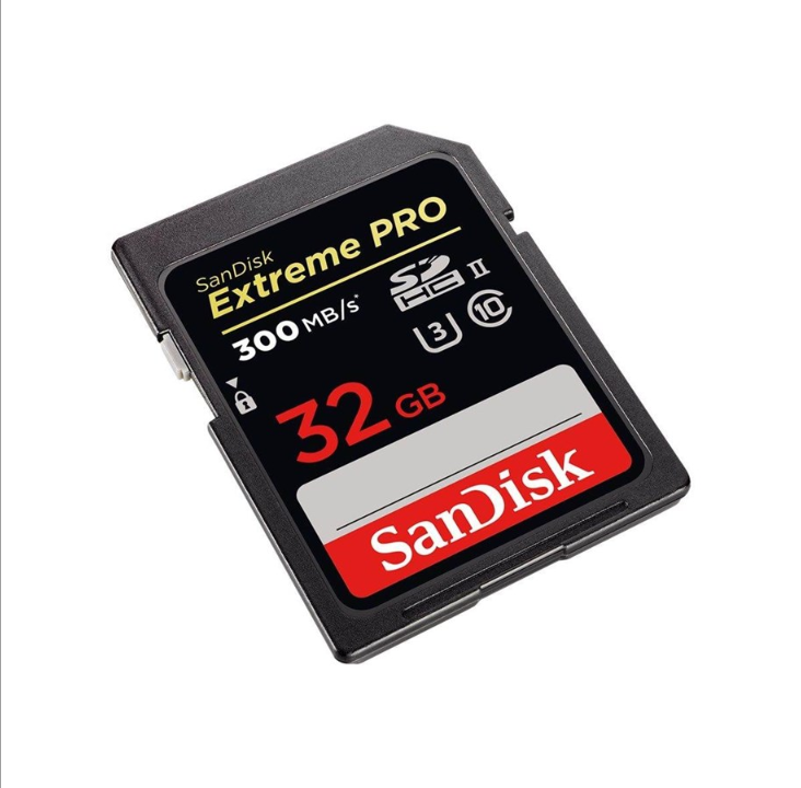 SanDisk Extreme PRO SD - 300MB/s - 32GB