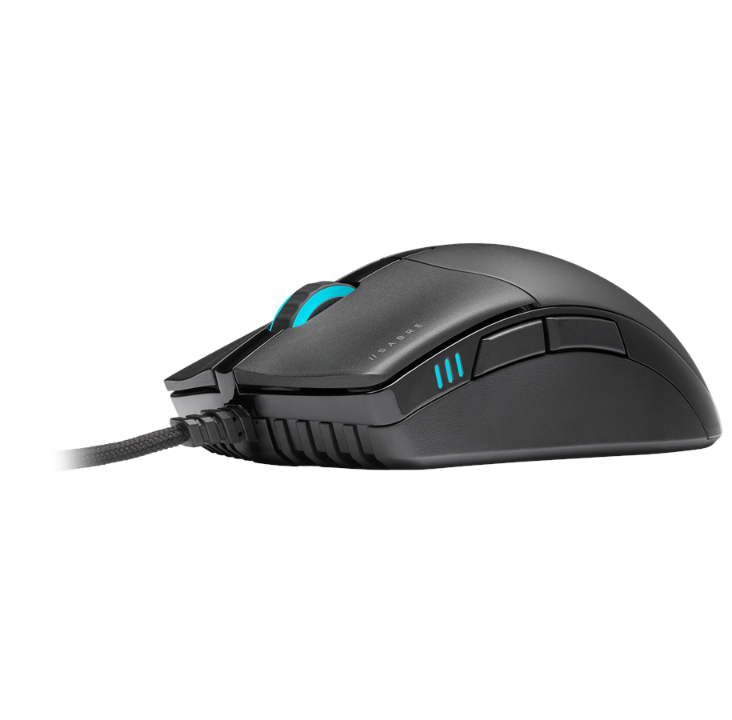 Corsair Saber RGB Pro Champion - Gaming mouse - Optic - 6 buttons - Black with RGB light