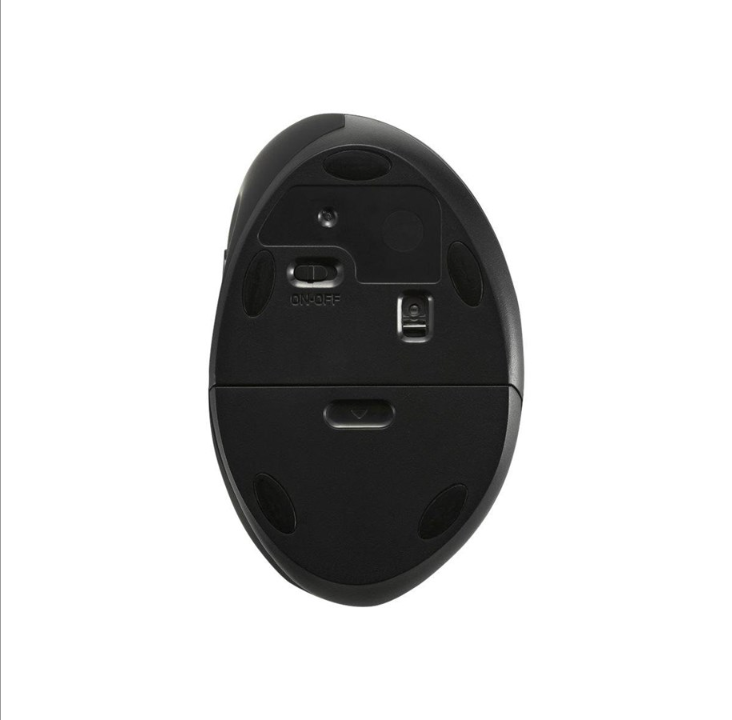 Kensington Pro Fit Ergo Wireless Mouse - Vertical mouse - 6 buttons - Black