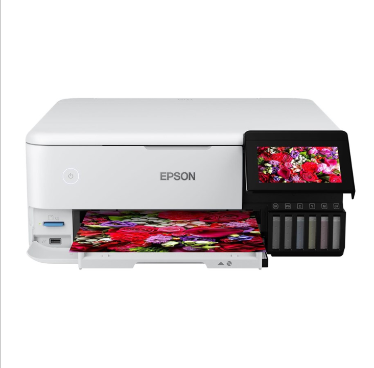 Epson EcoTank ET-8500 All in One Inkjet Printer Multifunction - Color - Ink