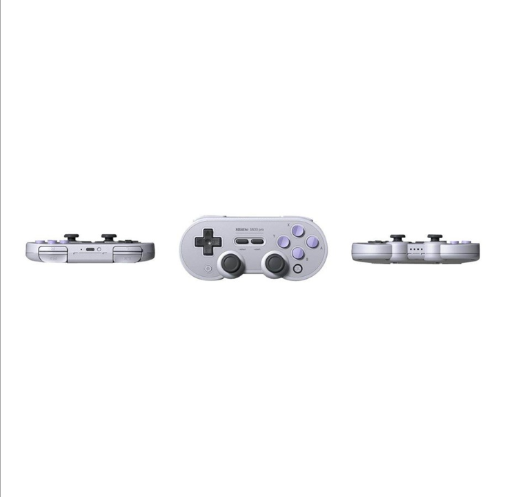 8BitDo SN30 Pro USB Gamepad Gray Edition - Gamepad - Nintendo Switch