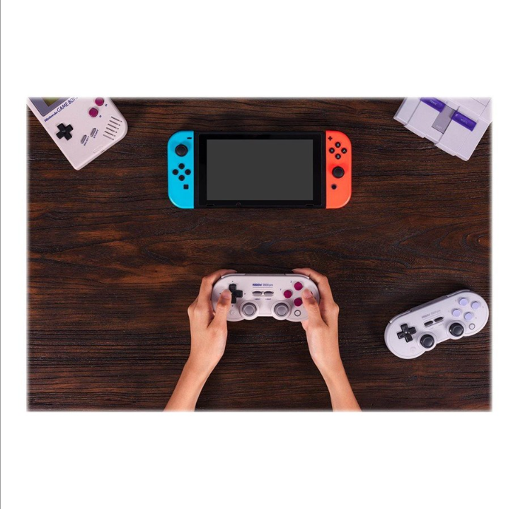 8BitDo SN30 Pro USB Gamepad Gray Edition - Gamepad - Nintendo Switch