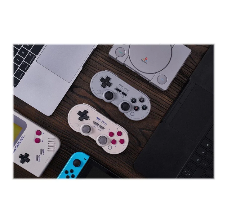 8BitDo SN30 Pro Gamepad الإصدار الرمادي - لوحة الألعاب - Android