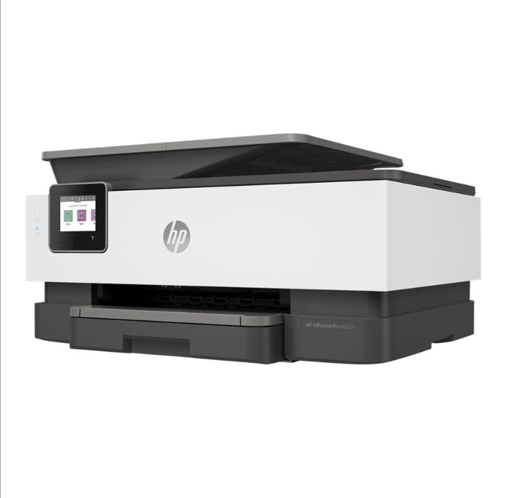 طابعة HP OfficeJet Pro 8022e الكل في واحد نافثة للحبر متعددة الوظائف مع فاكس - ملونة - حبر